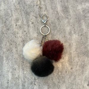 3/$15 Pom Pom Keychain